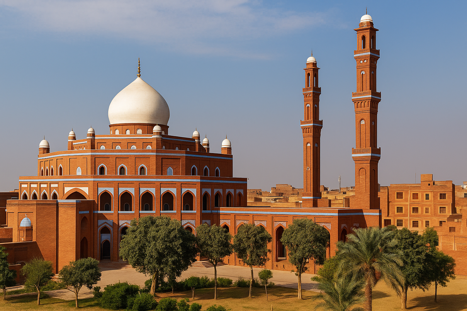 Shabbir Bricks - Masjid Brick work